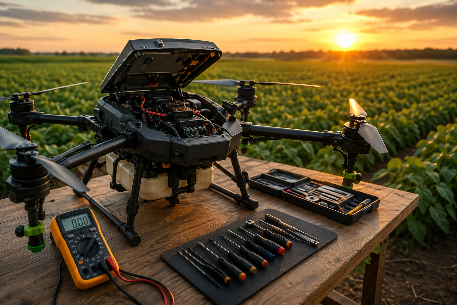Curso de Manutenção de Drones Agrícolas